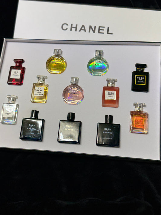 12 pcs mini chane/ perfume