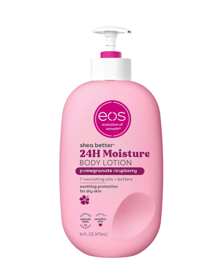 Eos pomegranate raspberry lotion