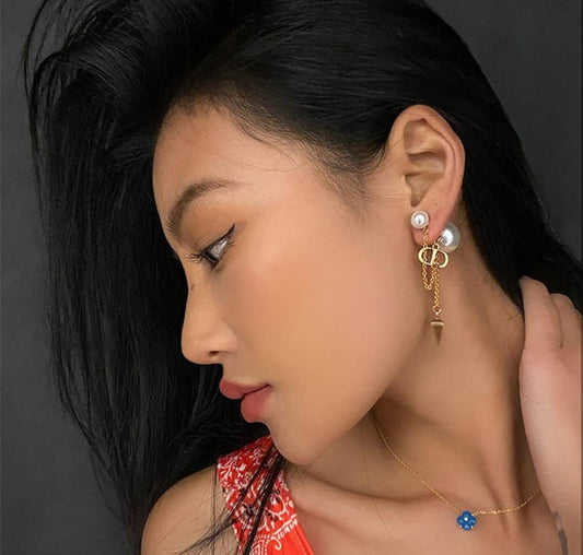 D!or luxury high quality earring