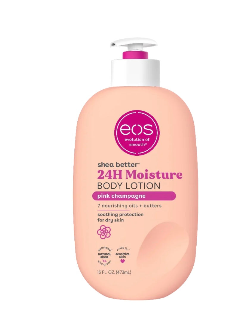 Eos pink champagne cashmere lotion