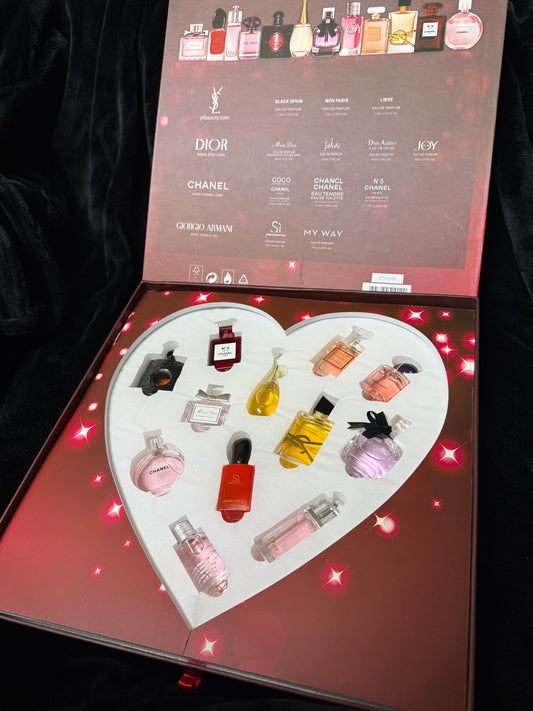 12 pcs all brands perfume