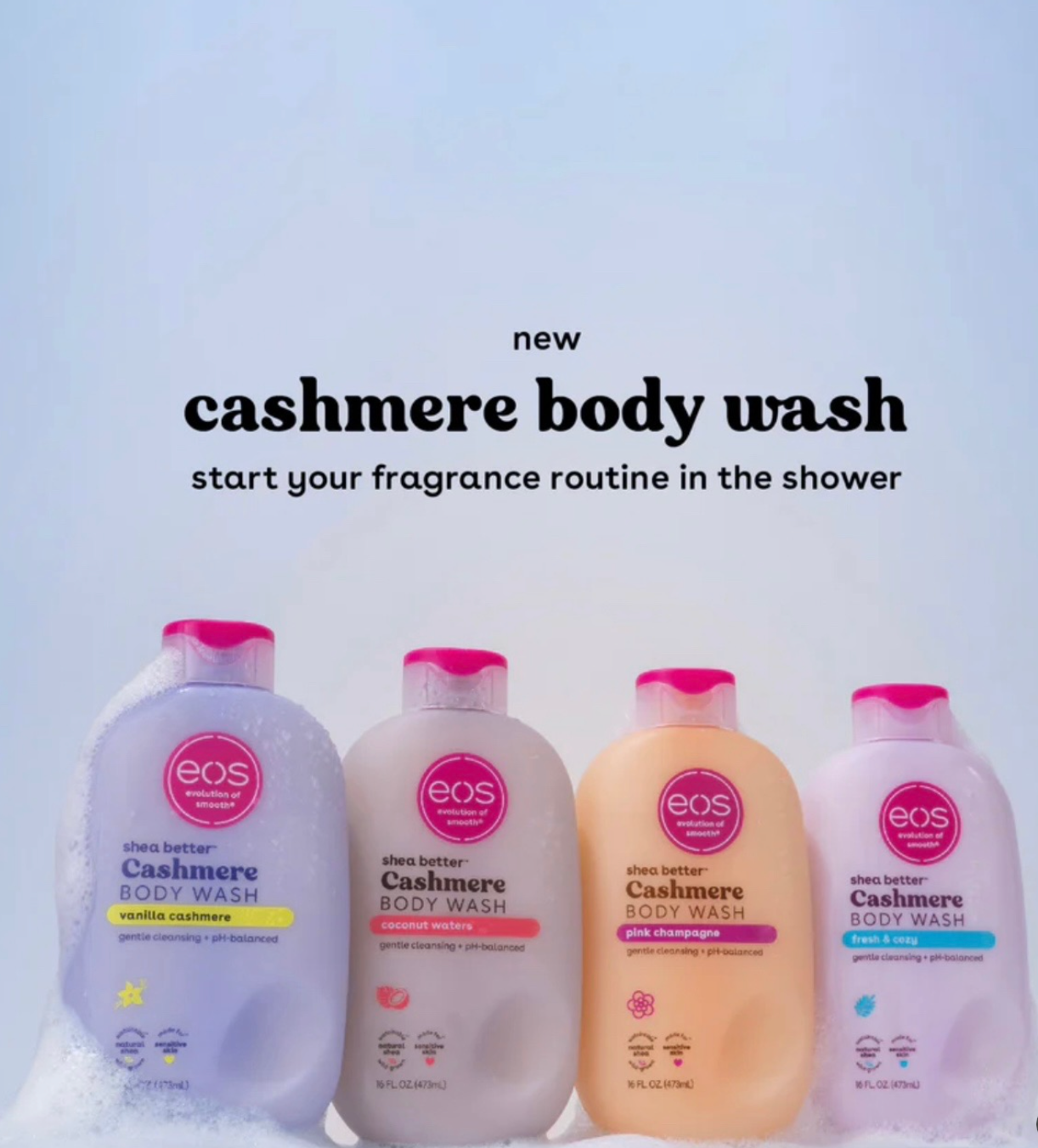 Eos ALL BODY wash combo