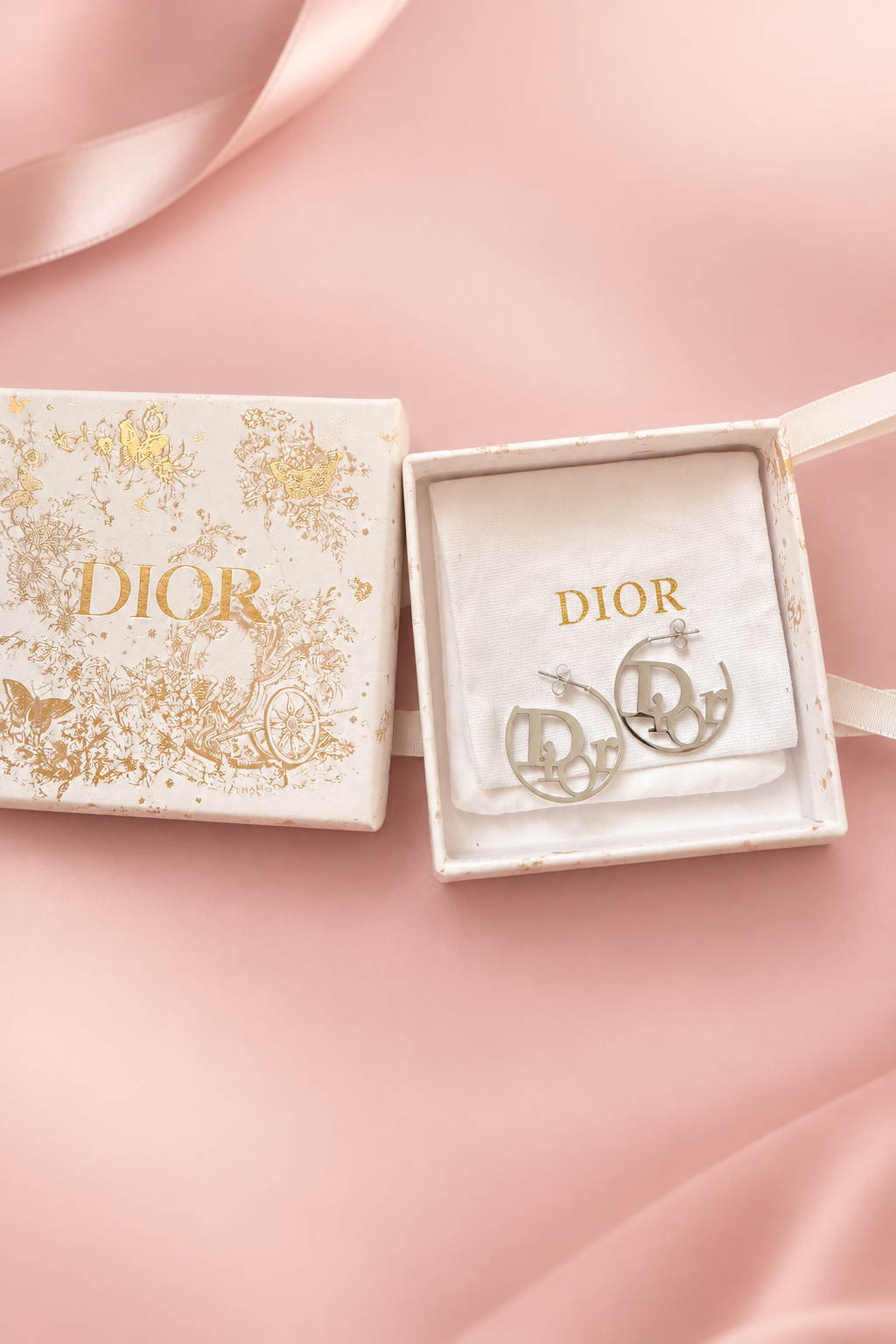 C D hoops in sliver