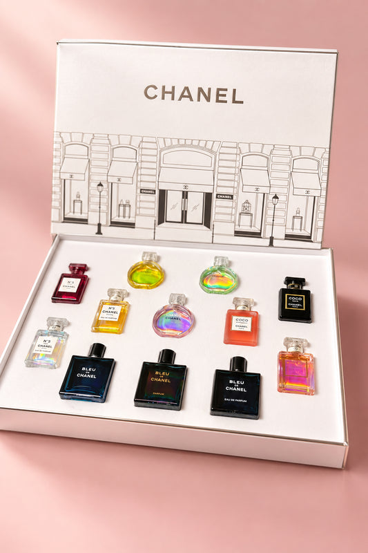 C mini perfume 12 set with premium packaging and gifting bag