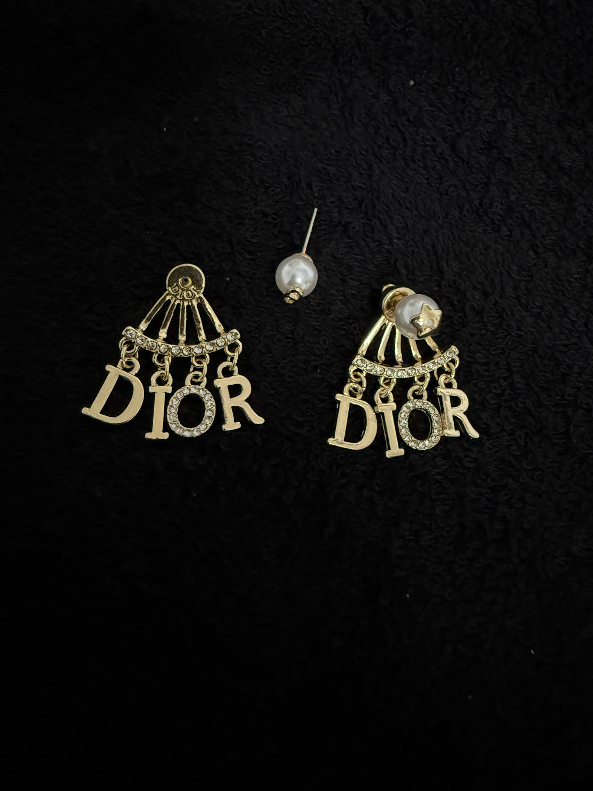 Dioor hanging earrings