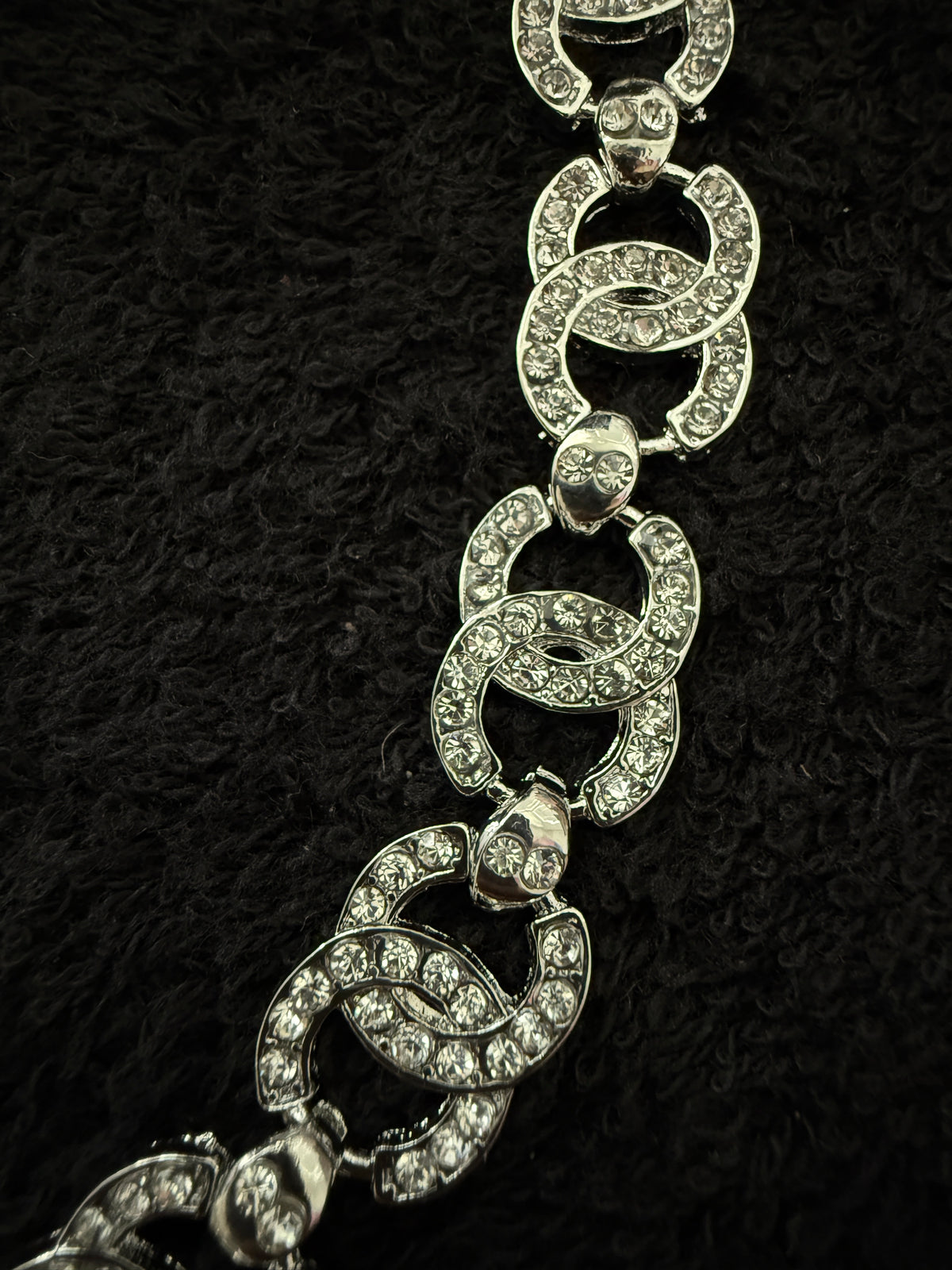CC sliver diamond necklace
