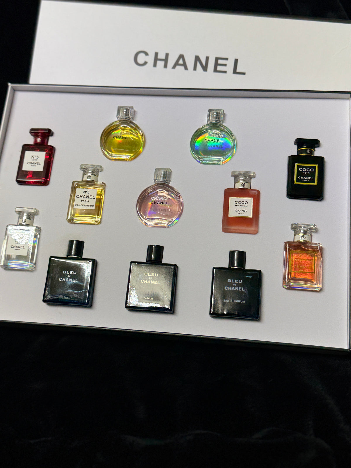 C mini perfume 12 set with premium packaging and gifting bag
